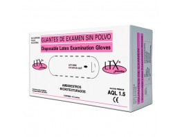 Imagen del producto Ltx guantes latex aql 15 T-S 100uds