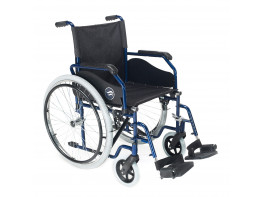 Imagen del producto Breezy 90 silla de ruedas 24" maciza ancho 42cm azul