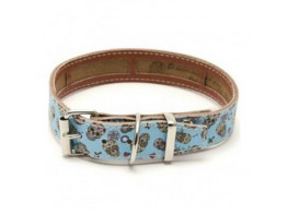 Imagen del producto Ubrique correa estampado calavera azul talla m