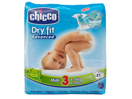 Imagen del producto Chicco pañal ultrafit midi 3 4-9 kg