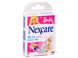 Imagen del producto Nexcare barbie aqua 360º tattoo 14 und.