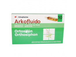 Imagen del producto ARKOFLUIDO ORTOSIFON 10 AMPOLLAS