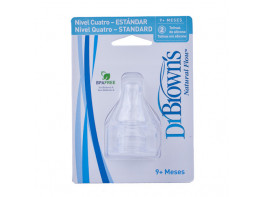Imagen del producto Dr Brown´s Tetina options +9 meses 2 uds