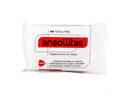 Imagen del producto ANSOLLITAS HIGIENE ANAL 10 TOALLITAS