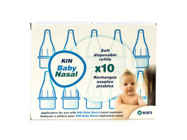 Imagen del producto Kin Baby Nasal recambio aspirador nasal 10uds