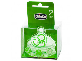 Imagen del producto Chicco Tetina natural feeling flujo regulable +4 meses 2uds