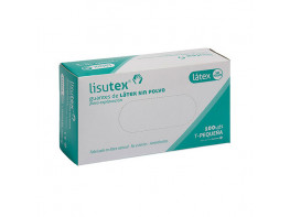 Imagen del producto GUANTES LATEX LISUTEX PEQ 100 UDS