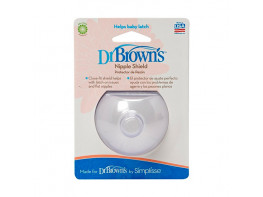 Imagen del producto Dr.brown´s pezonera silicona simplisse  2uds
