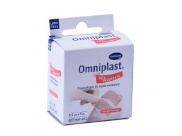 Imagen del producto Esparadrapo omniplast tela rosa 5mx2,5cm