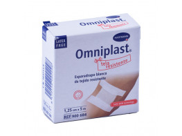 Imagen del producto Esparadrapo omniplast tela blanco 5x1,25