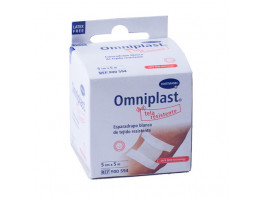 Imagen del producto Esparadrapo omniplast tela blanco 5x5cm