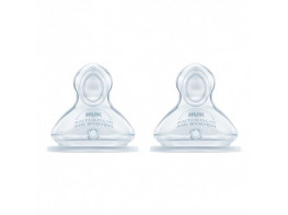Imagen del producto Nuk tetina first choice+ 2L silicona 2u