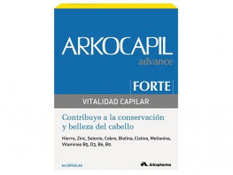 Imagen del producto Arkocapil advance forte 60 cápsulas