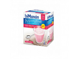 Imagen del producto BIMANAN BATIDO DE FRESA 55 GR X 6 SOBRES