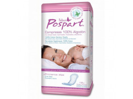 Imagen del producto Indasec pospart compresas 1ºdias algodón 12u