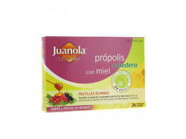 Imagen del producto Juanola propolis hiedra miel 24 pastillas