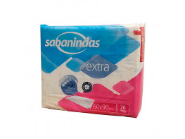 Imagen del producto Sabanindas extra protect 60x90cm 20+10u