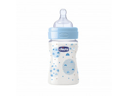 Imagen del producto Chicco Biberón silicona flujo normal azul 150ml