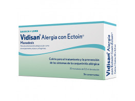 Imagen del producto Vidisan Alergia con Ectoin 20 monodosis