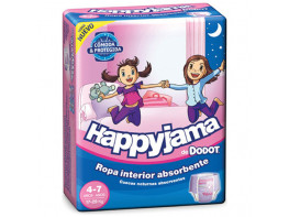 Imagen del producto Dodot Pañal Happyjama T7 17-29k niña 17uds