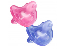 Imagen del producto Chicco Chupete Physio soft rosa +12 meses 2 uds