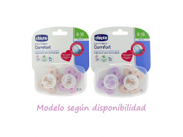 Imagen del producto Chicco Chupete physio silicona niña 6-16 meses 2u
