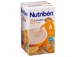 Imagen del producto Nutribén 8 cereales y miel galletas maría 600gr