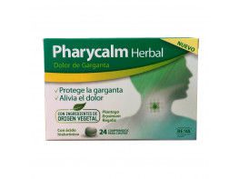 Imagen del producto Pharycalm herbal dolor garganta 24 comprimidos