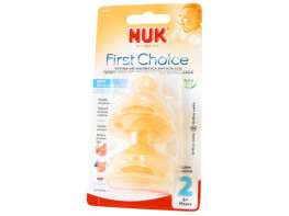 Imagen del producto Nuk Tetina first choice látex boca ancha +6 meses 2uds