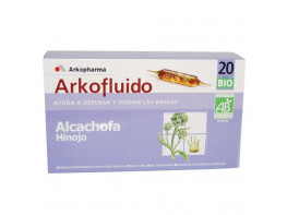 Imagen del producto ARKOFLUIDO ALCACHOFA HINOJO 20 AMPOLLAS
