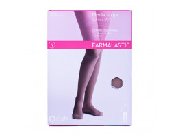 Imagen del producto MEDIA FARMALASTIC LARGA BLON CN BEIG T/M