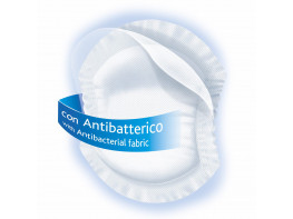 Imagen del producto Chicco discos absorb. antibacterias 60u