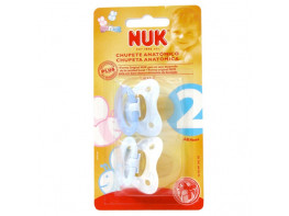 Imagen del producto Nuk Nukete chupete látex blister rosa talla 2 2 uds