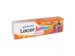 Imagen del producto Lacer Gel dental junior fresa 75ml