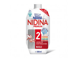 Imagen del producto Nestle Nidina 2 premium liquida +6 meses 500ml