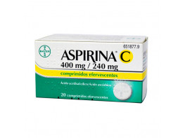 Imagen del producto Bayer aspirina C efervescentes 20 comprimidos