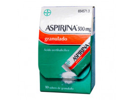Imagen del producto Bayer aspirina 500mg granulado 10 sobres