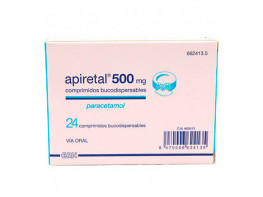 Imagen del producto Apiretal 500mg 24 comprimidos