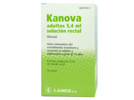 Imagen del producto Kanova adultos 5,4 ml solución rectal