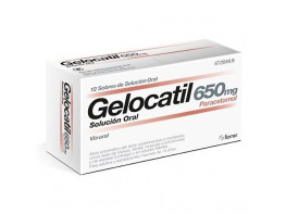 Imagen del producto Gelocatil 650 mg solución oral 12 sobres