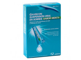 Imagen del producto Gaviscon suspensión oral 12 sobres menta