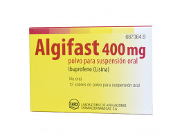 Imagen del producto Algifast 400mg 12 sobres