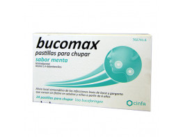 Imagen del producto Bucomax s/lidocaina 24 pastillas menta