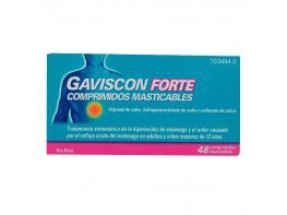 Imagen del producto Gaviscon forte 48 comprimidos masticable