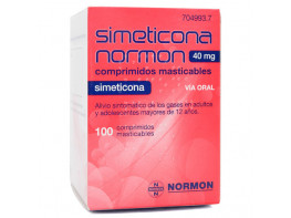 Imagen del producto Simeticona normon 40 mg 100 comprimidos