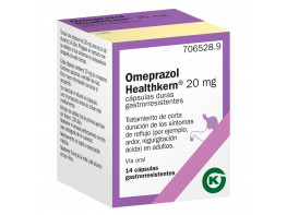 Imagen del producto Kern Omeprazol health 20 mg 14 caps frasco