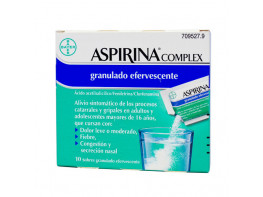 Imagen del producto Bayer aspirina complex efervescente 10 sobres