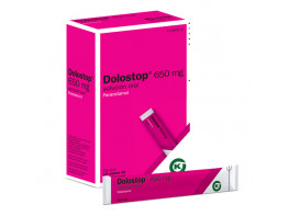 Imagen del producto Dolostop 650 mg sol oral 10 sobres 10 ml