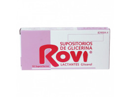 Imagen del producto Supositorios glicerina rovi lactantes 10