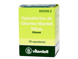 Imagen del producto Supositorios glicerina vilardell niños t